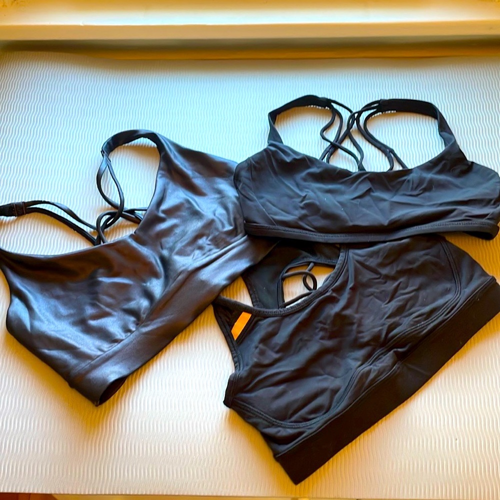LuluLemon and Athleta - 3 Bras - Sports Bra Bundle